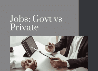 Government Jobs vs Private Jobs